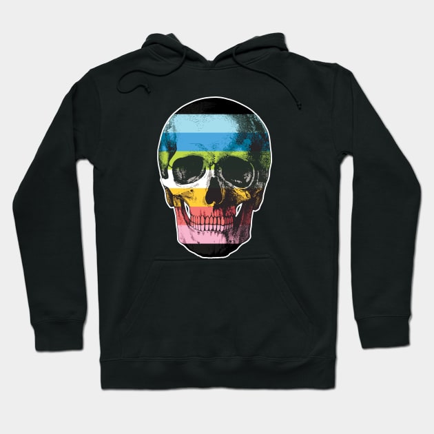 Queer Skull Hoodie by TheGentlemanPeacock